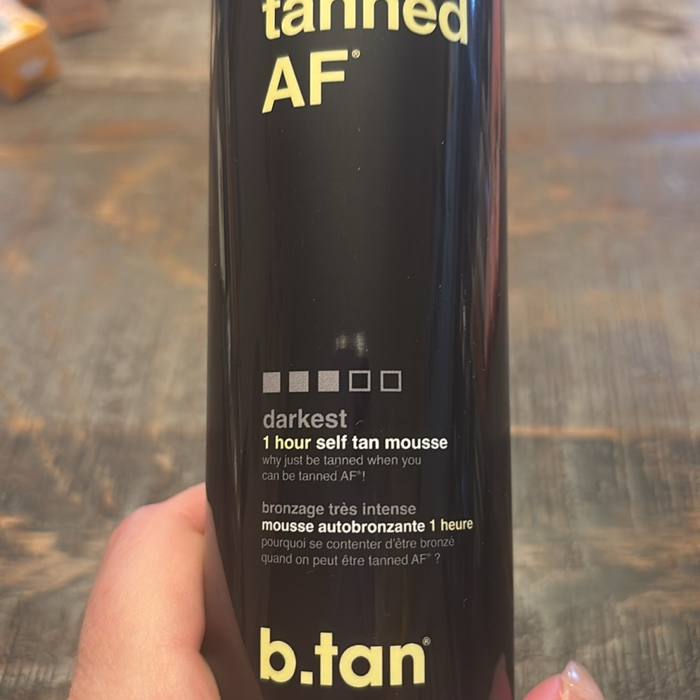 b.tan | tanned AF 200mL Bottle | Tanning Mousse Travel Darkest Color Self Tan 2 - Picture 13 of 13
